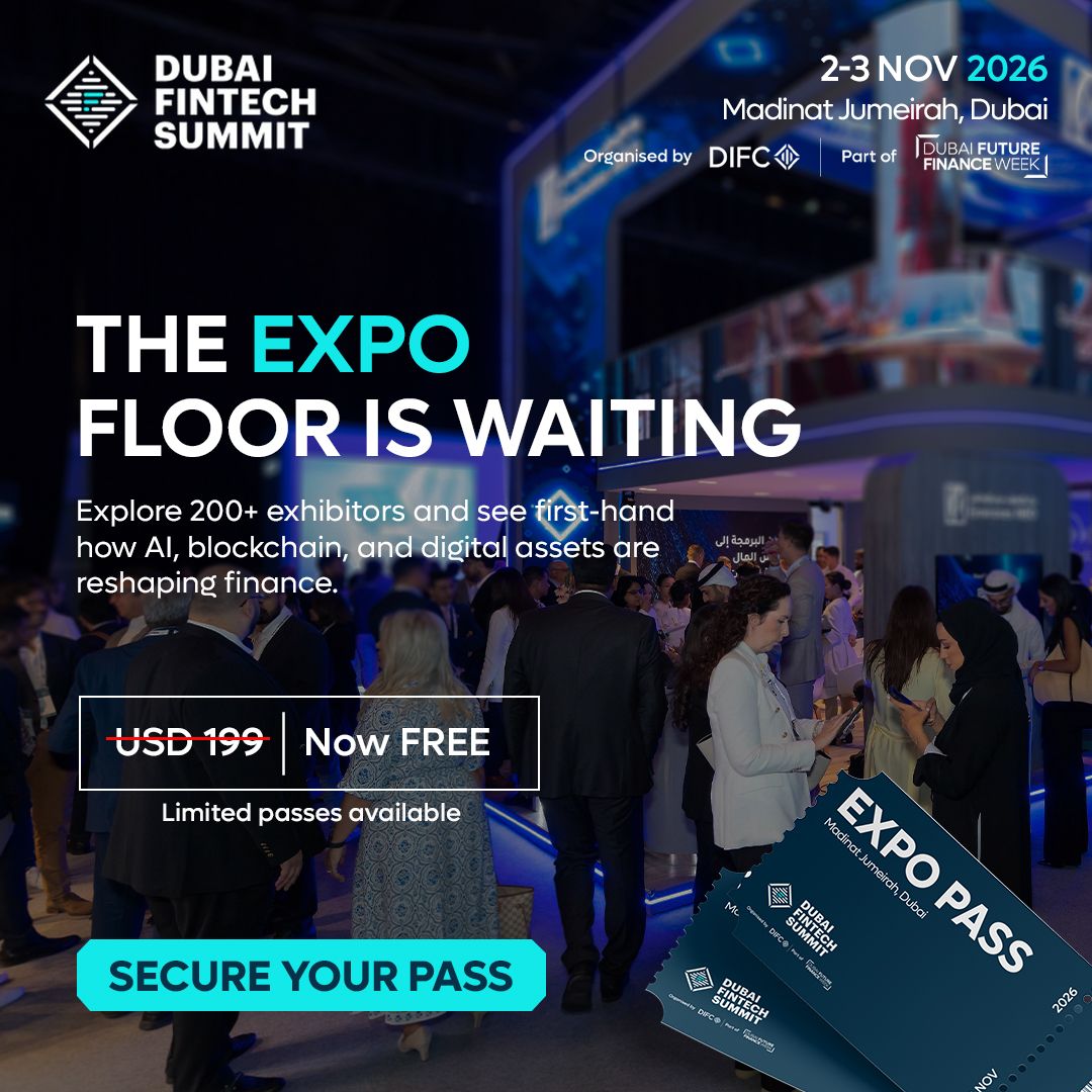 Dubai FinTech Summit ad