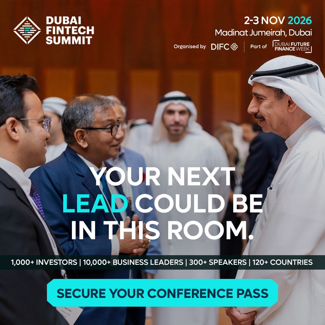 Dubai FinTech Summit ad