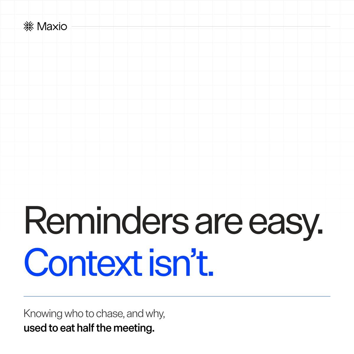 Maxio ad