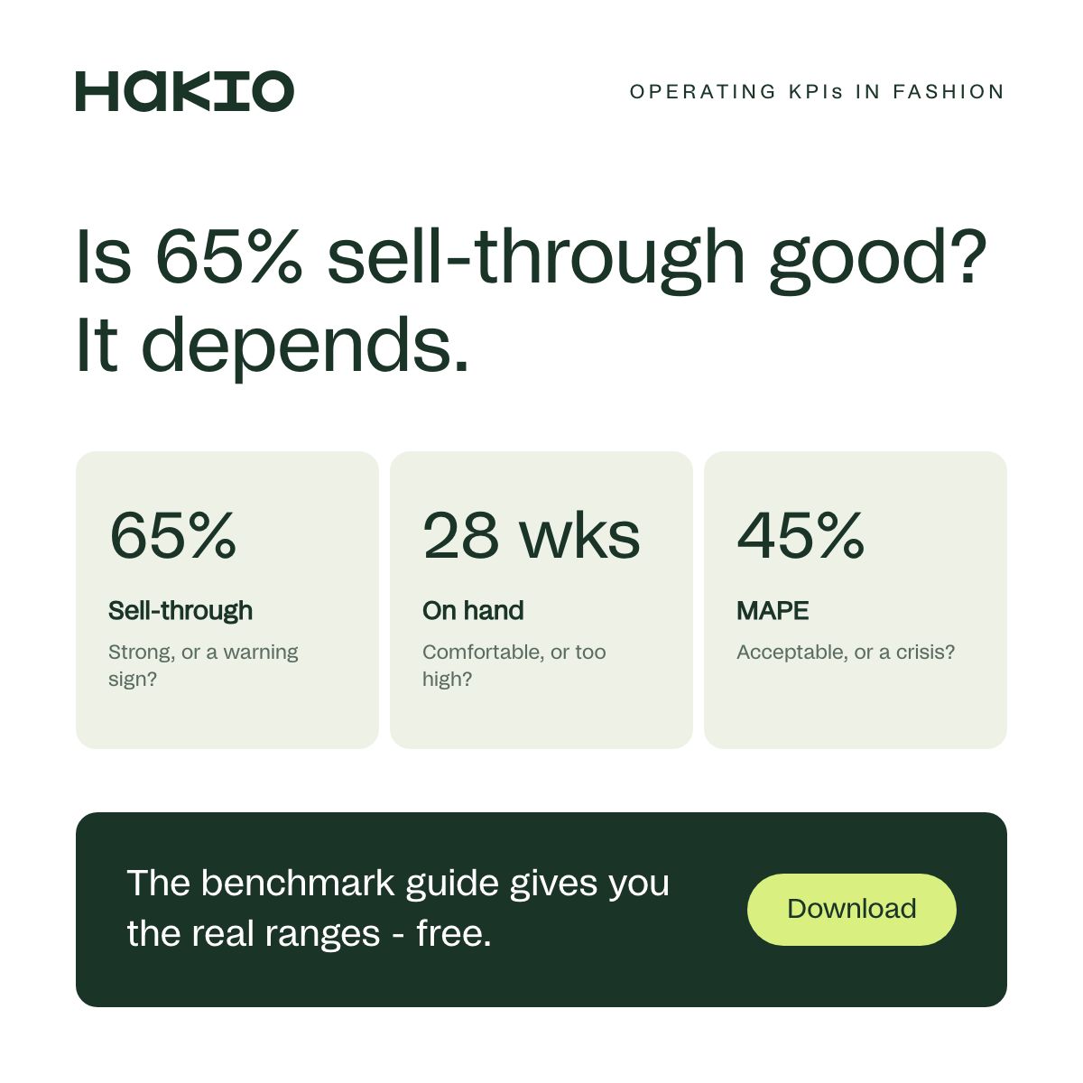 Hakio ad