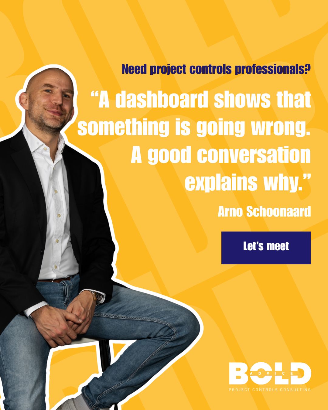 BOLD Advice - Project Control Specialists ad