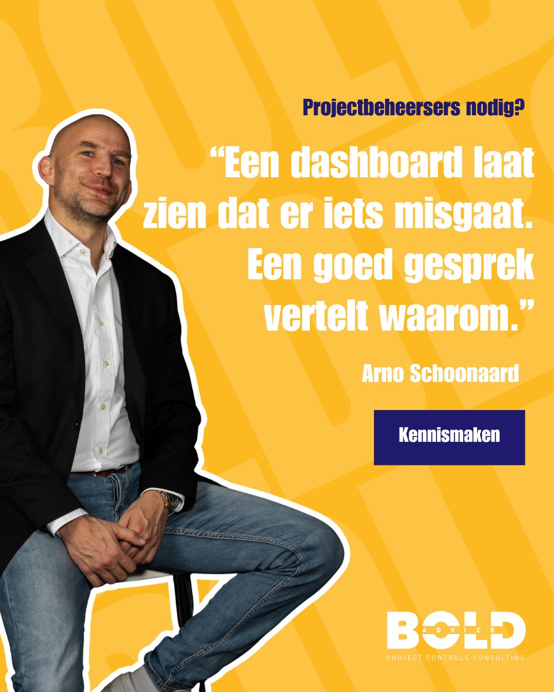 BOLD Advice - Project Control Specialists ad