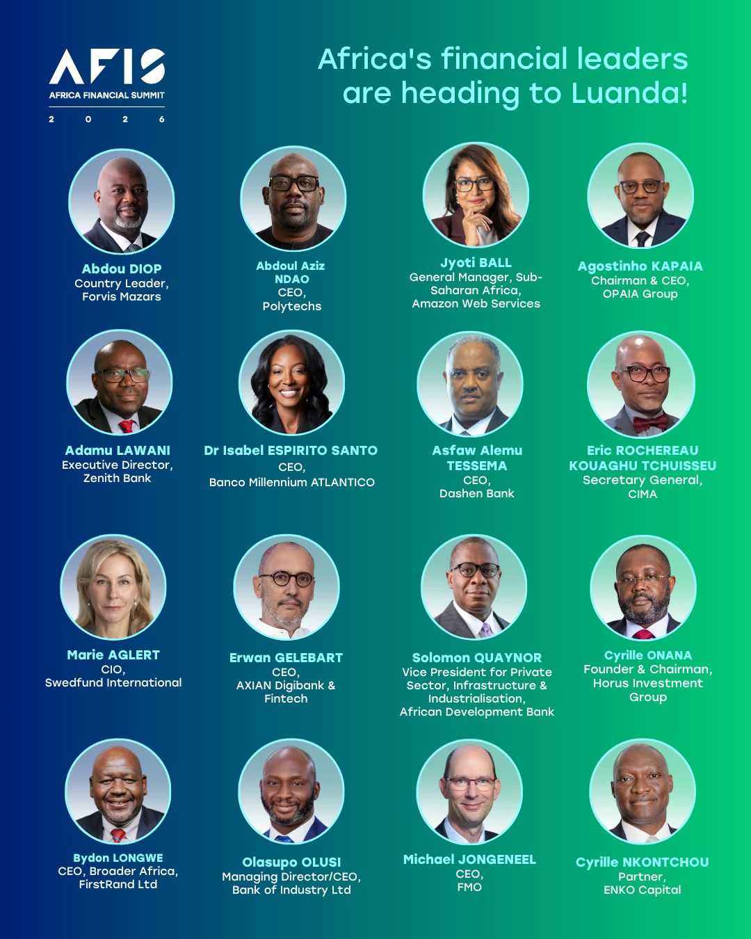 AFRICA FINANCIAL SUMMIT - AFIS ad