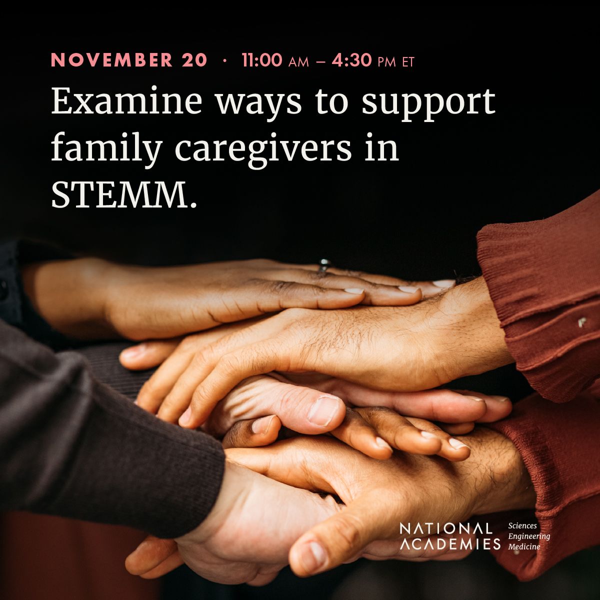 The National Academies of Sciences, Engineering, and Medicine ad