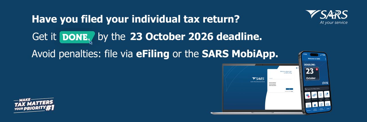 South African Revenue Service (SARS) ad