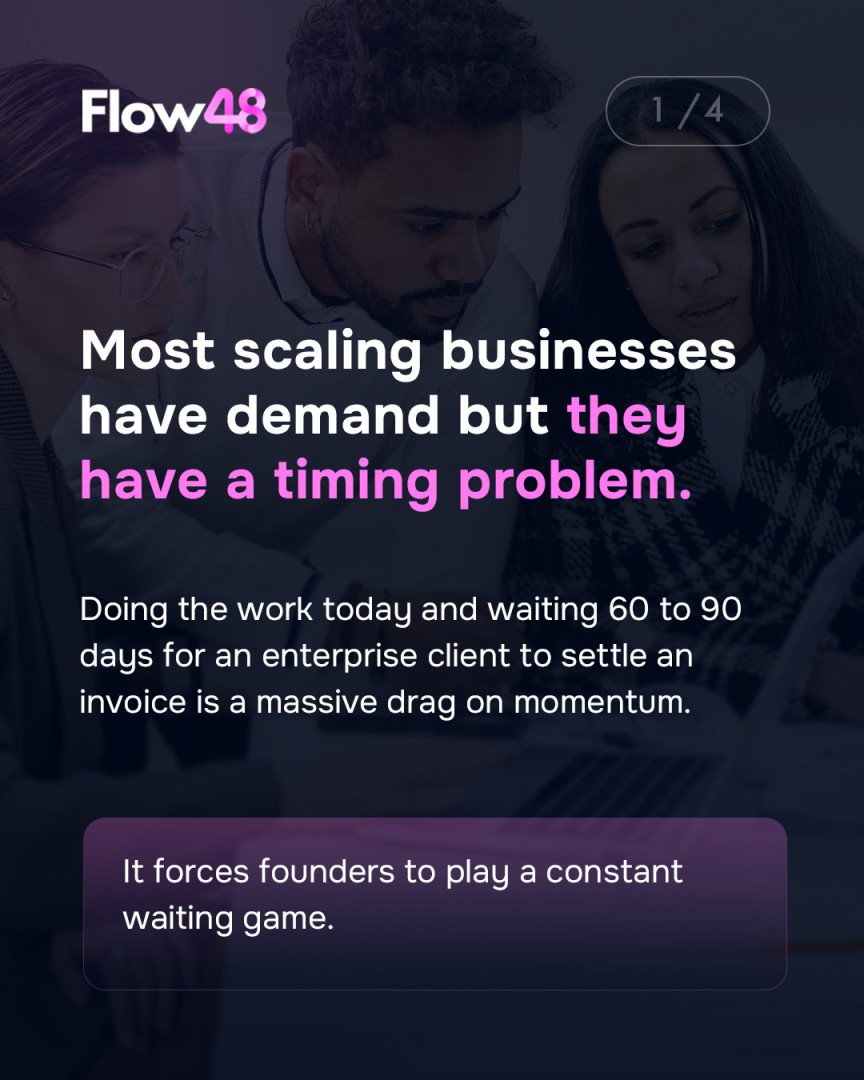 Flow48 ad