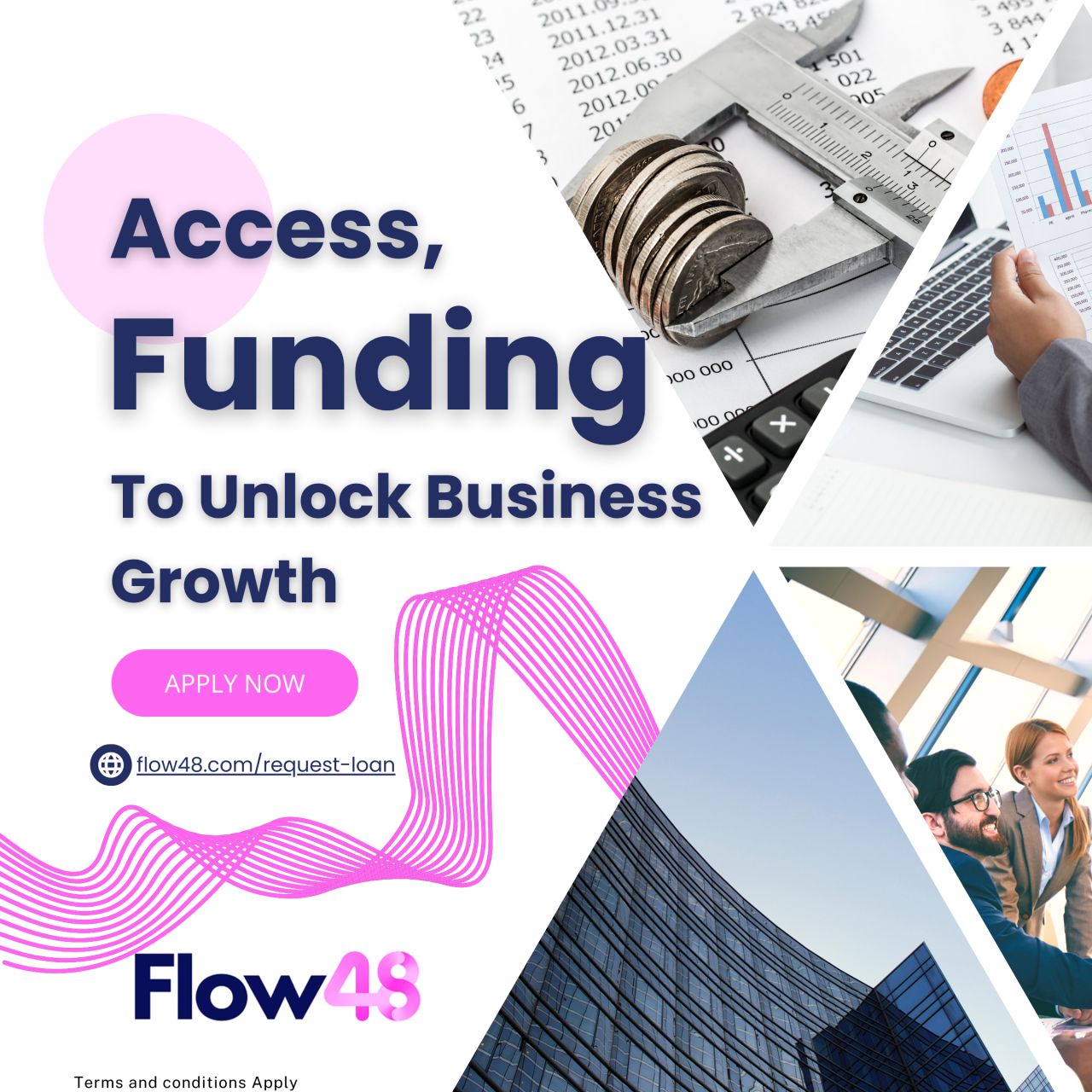 Flow48 ad