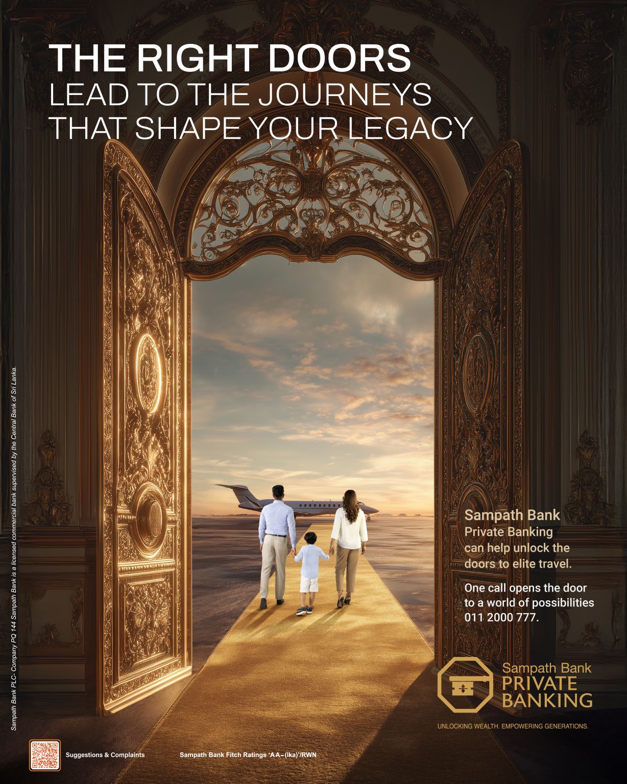Sampath Bank ad