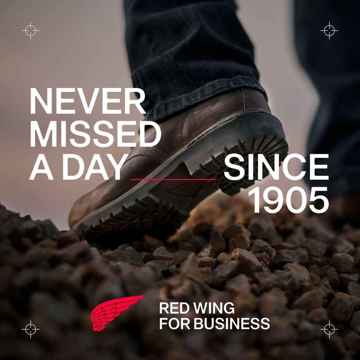 Red Wing Shoe Co. ad