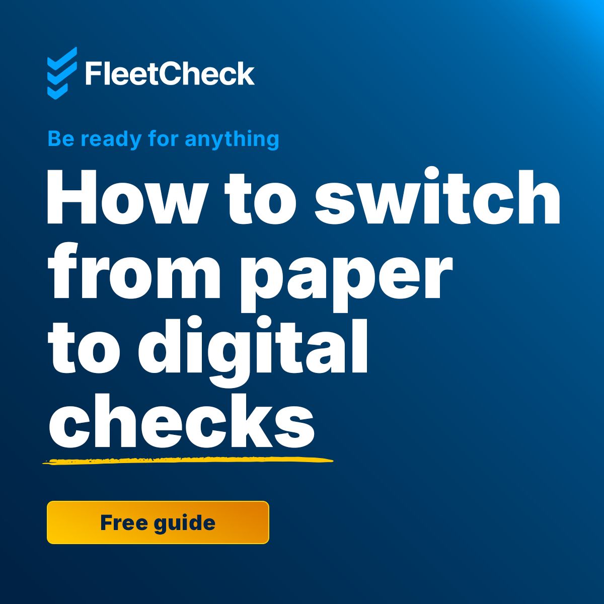 FleetCheck ad