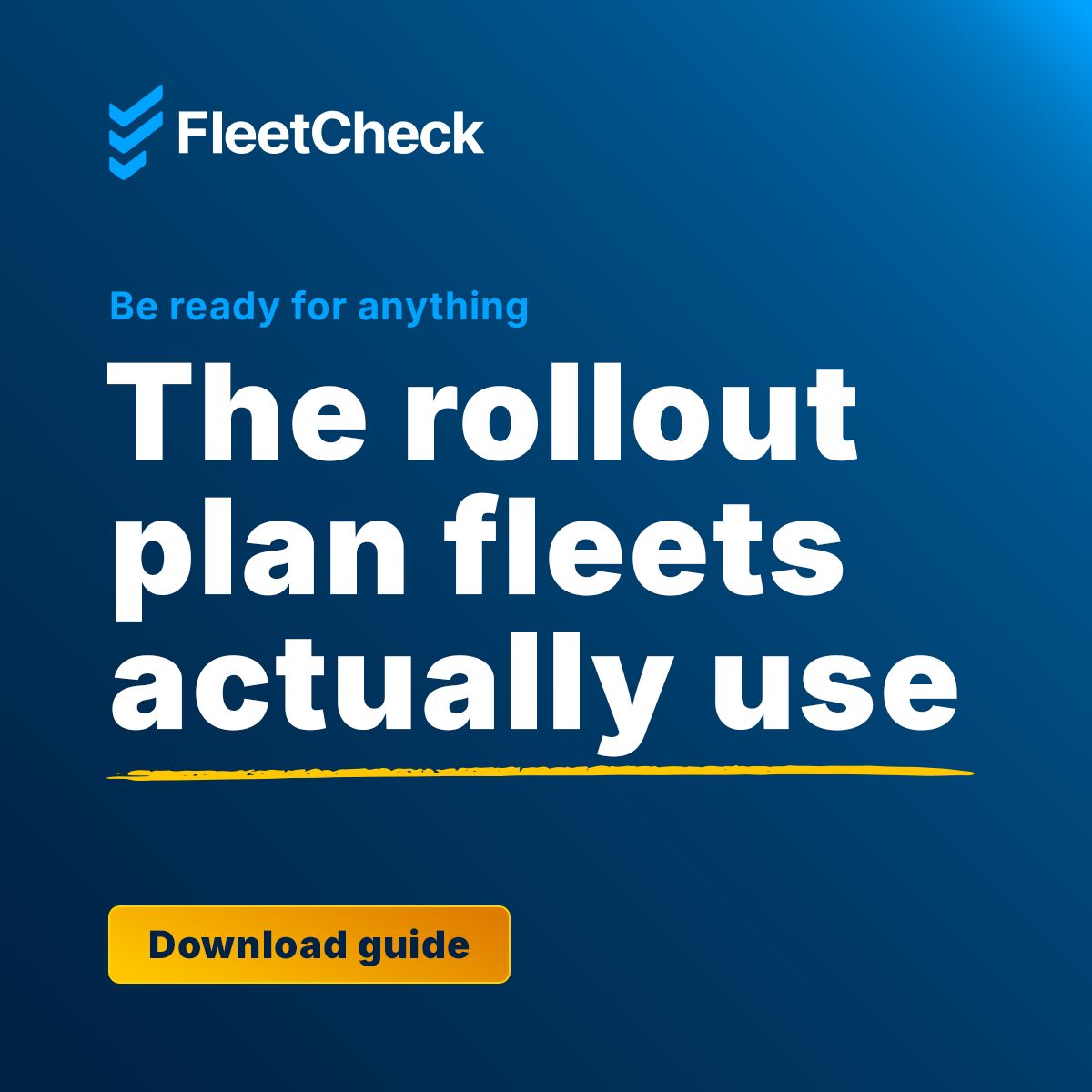 FleetCheck ad