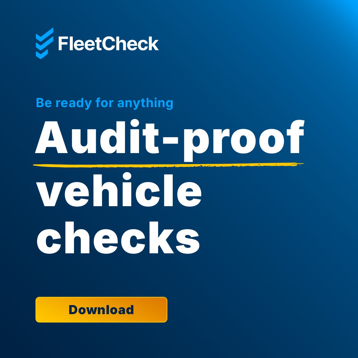 FleetCheck ad