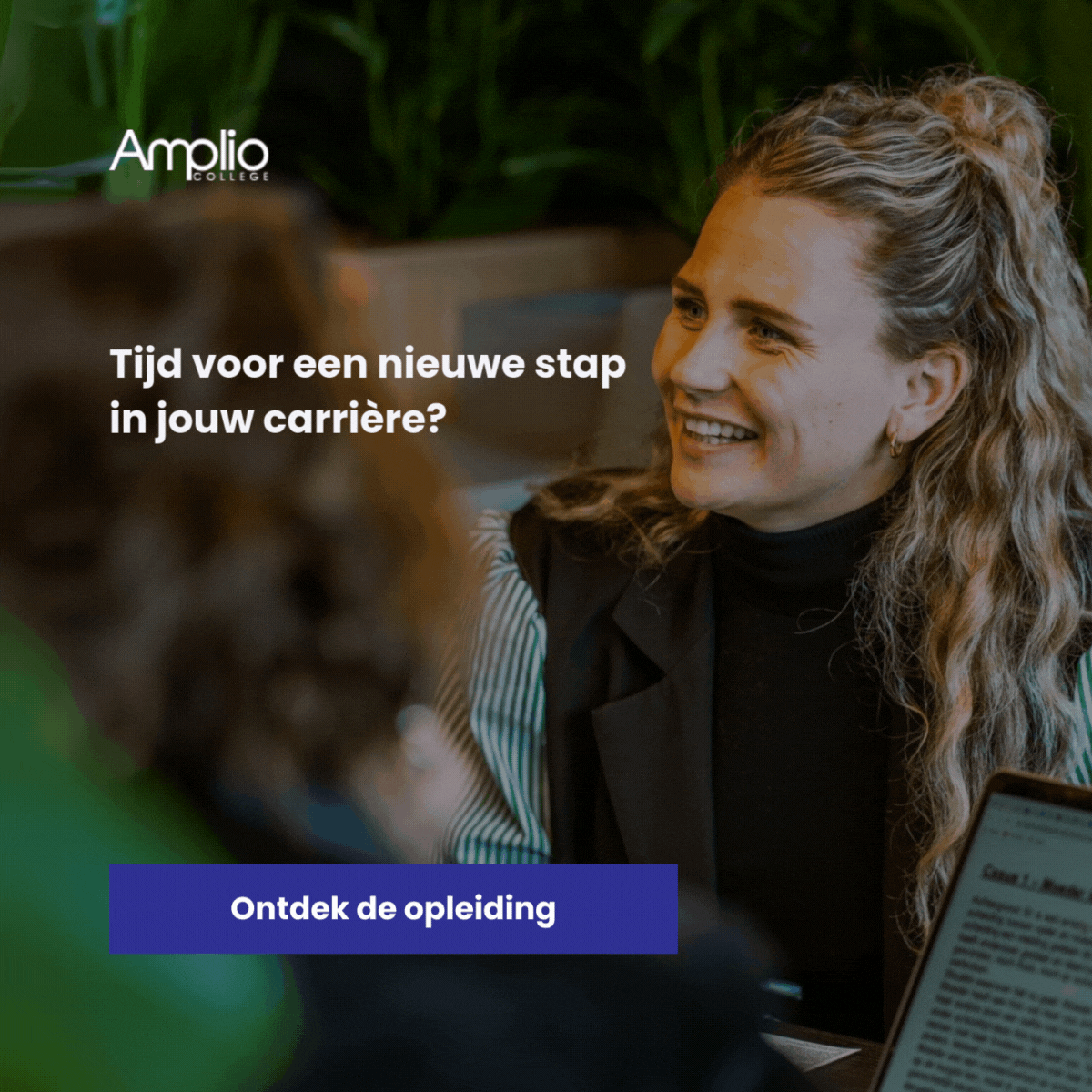 Amplio College ad