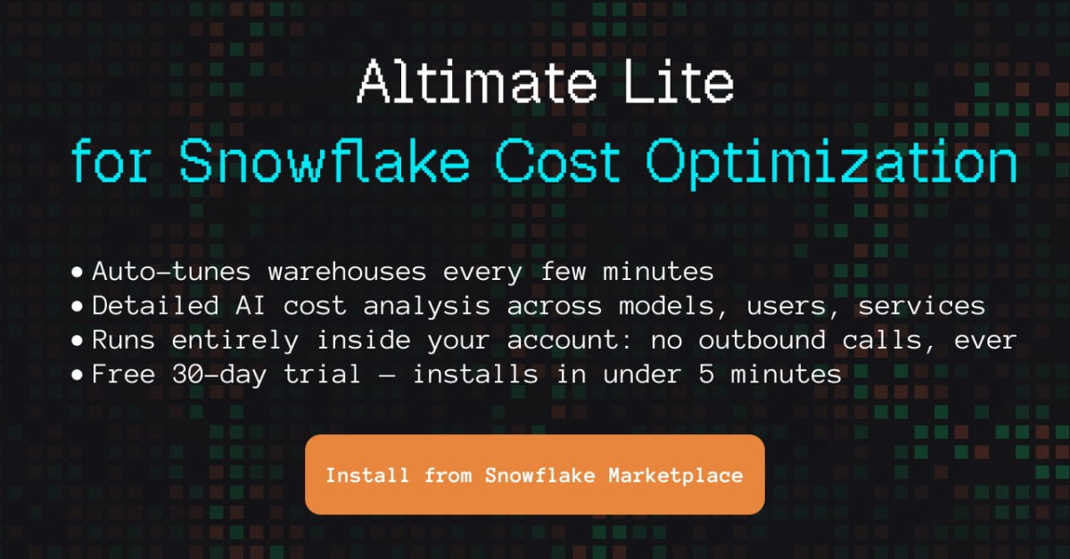 Altimate AI ad