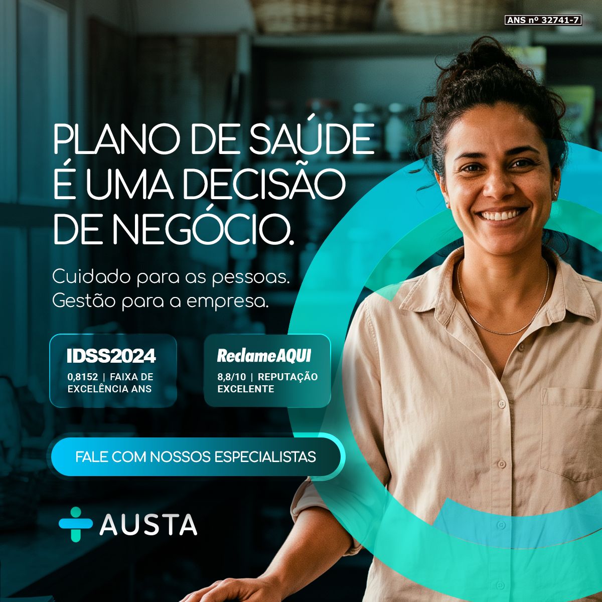 Austa Clínicas ad