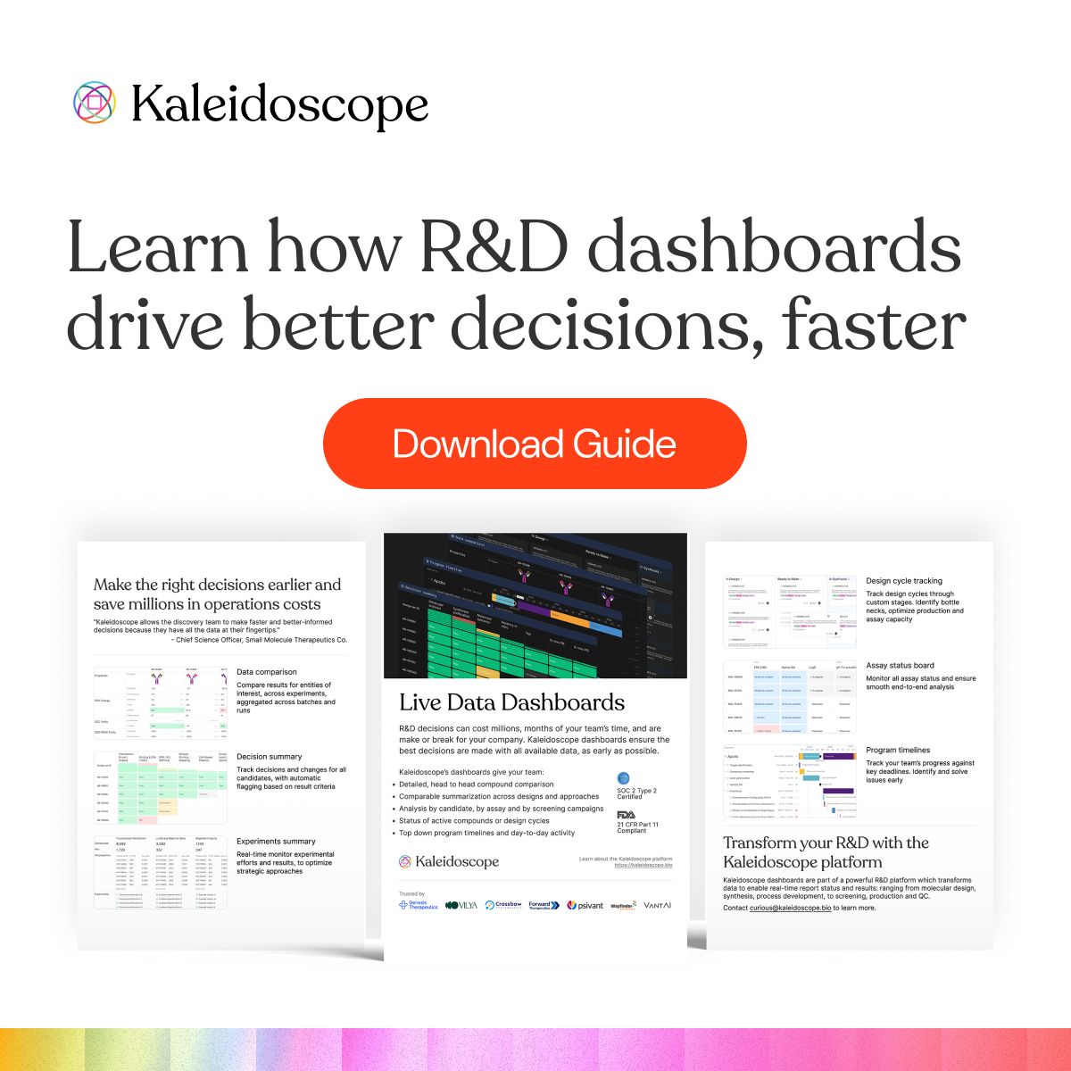 Kaleidoscope.bio ad