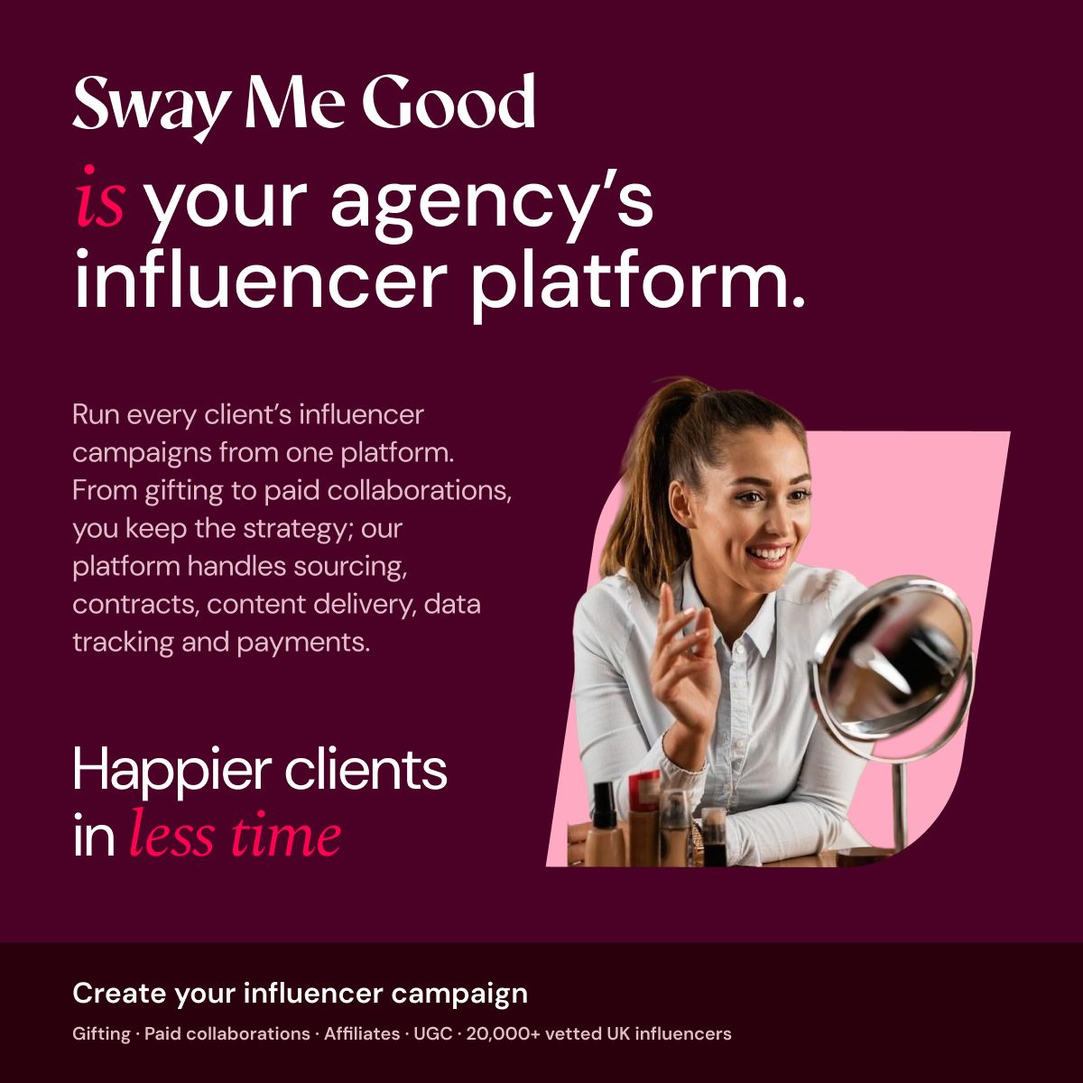 Sway Me Good ad