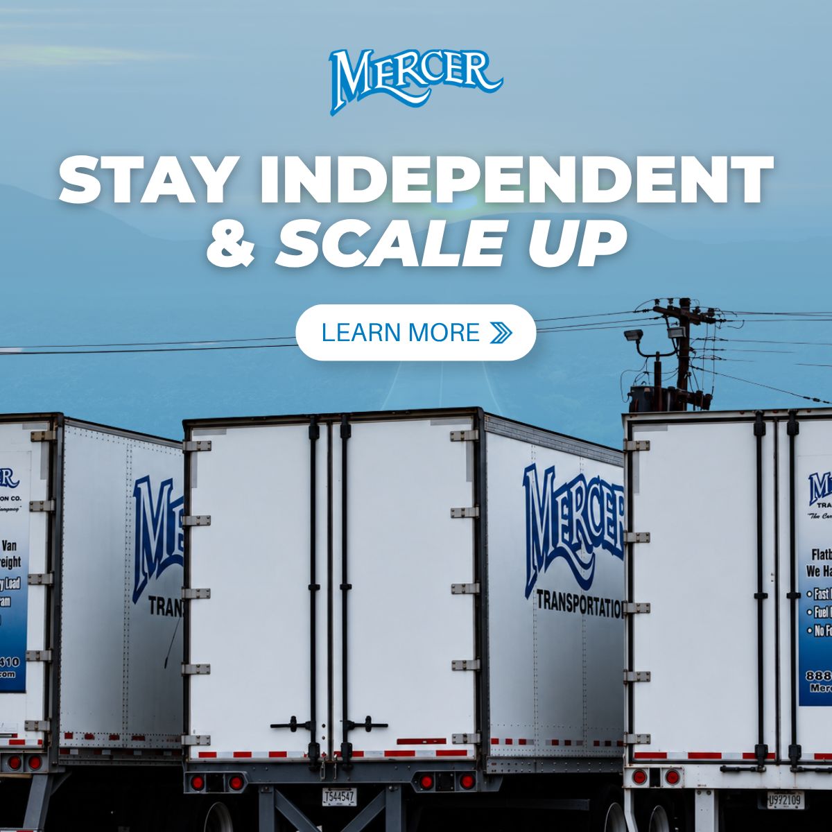 Mercer Transportation ad