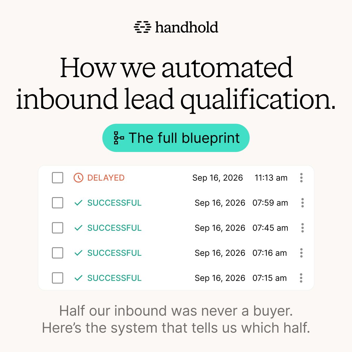 Handhold ad