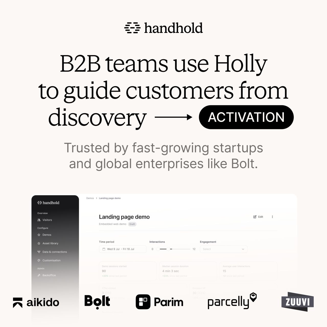 Handhold ad