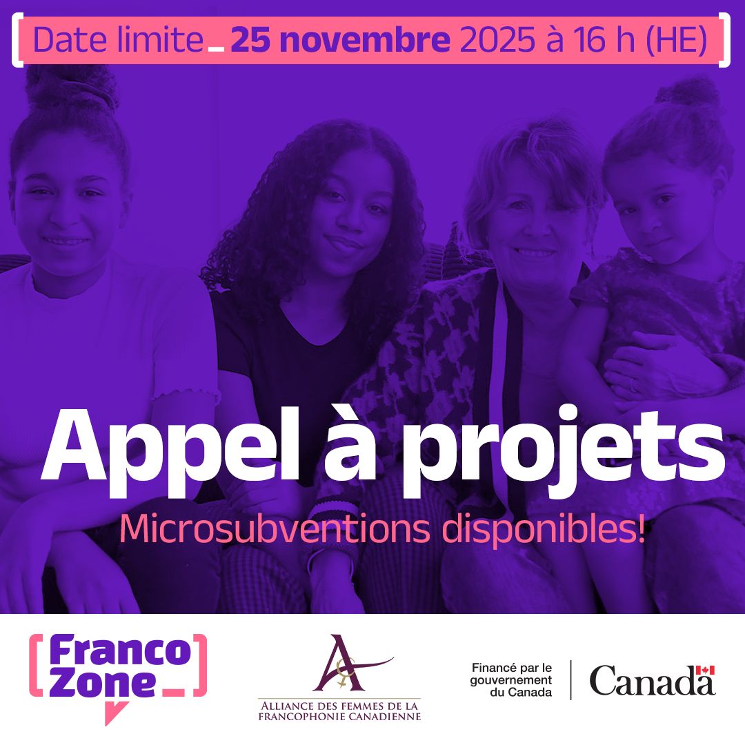 Alliance des femmes de la francophonie canadienne (AFFC) ad