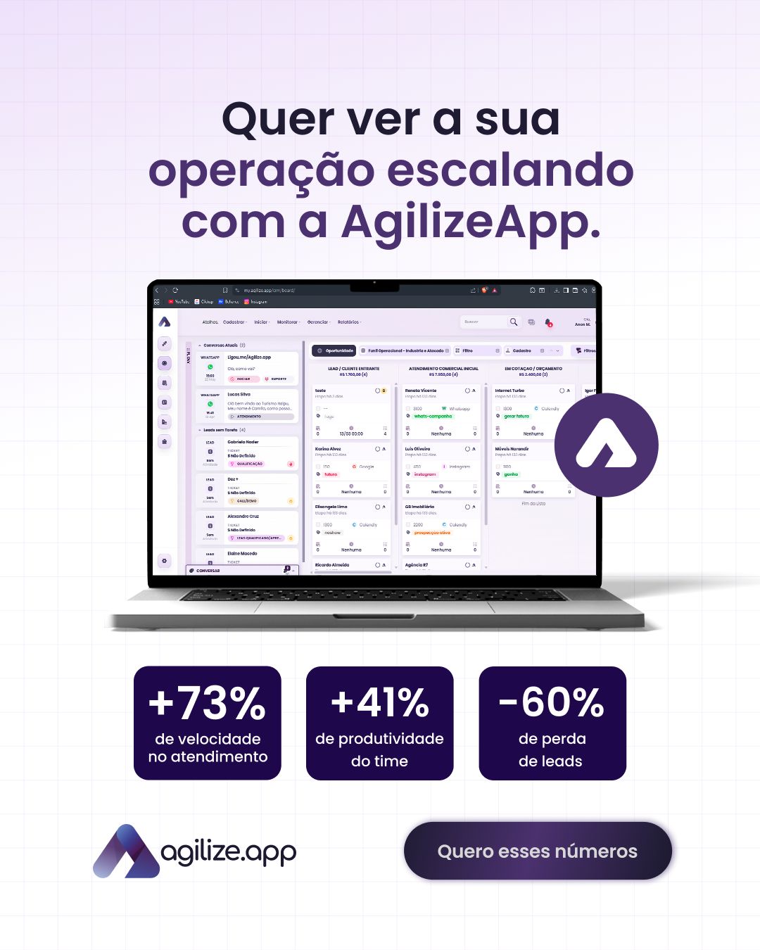 Agilize.App ad