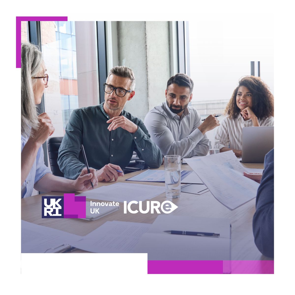 Innovate UK ICURe ad