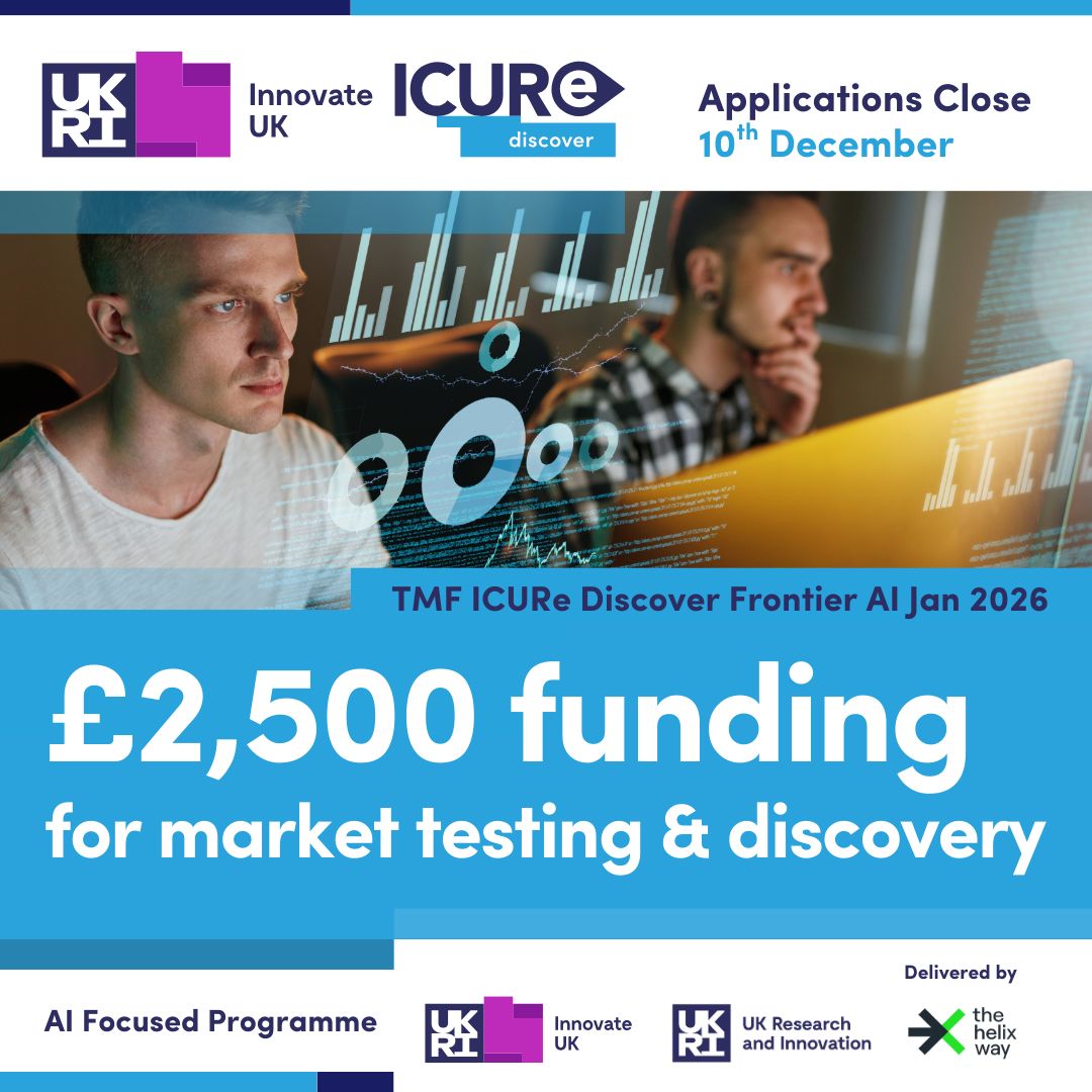 Innovate UK ICURe ad