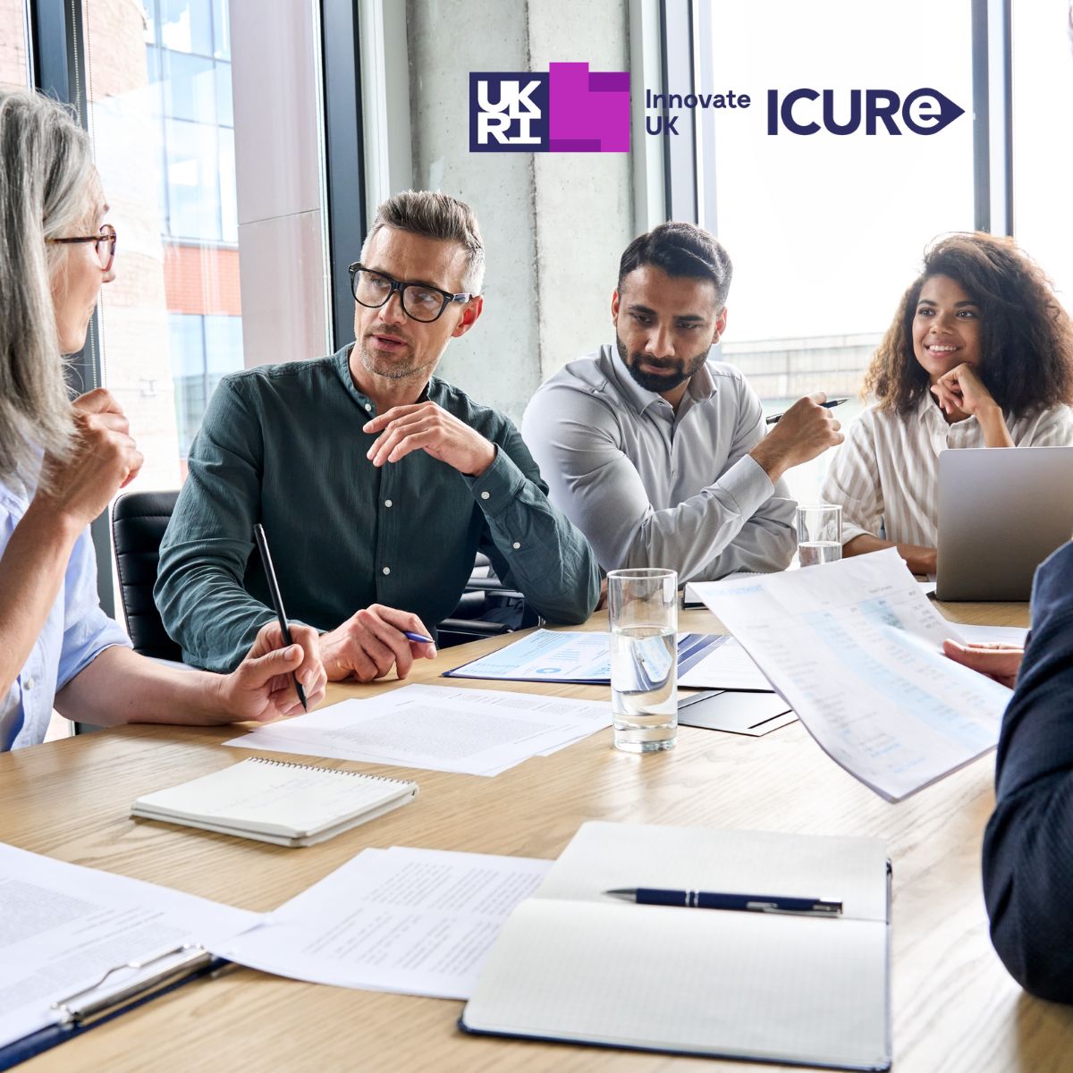 Innovate UK ICURe ad