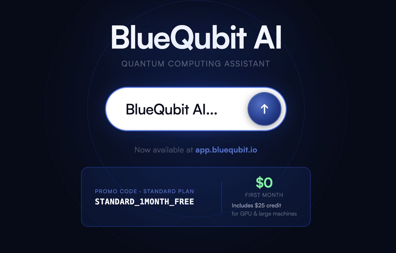 BlueQubit ad