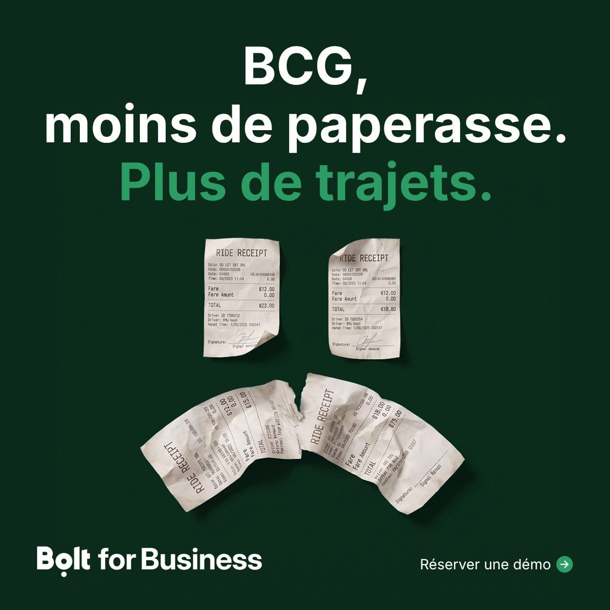 Bolt for Business ad