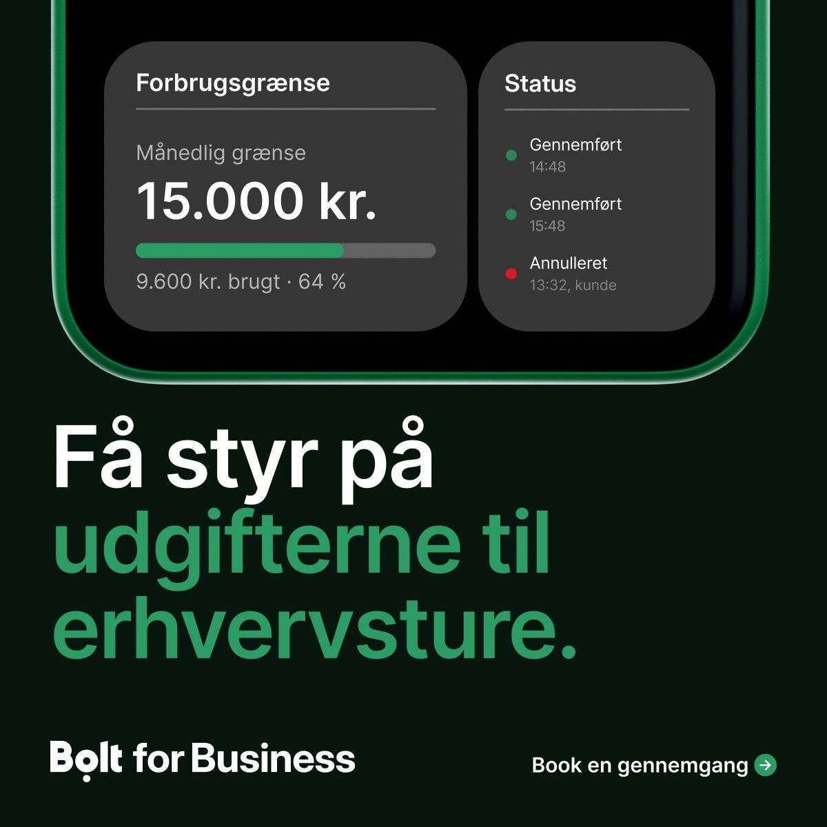 Bolt for Business ad