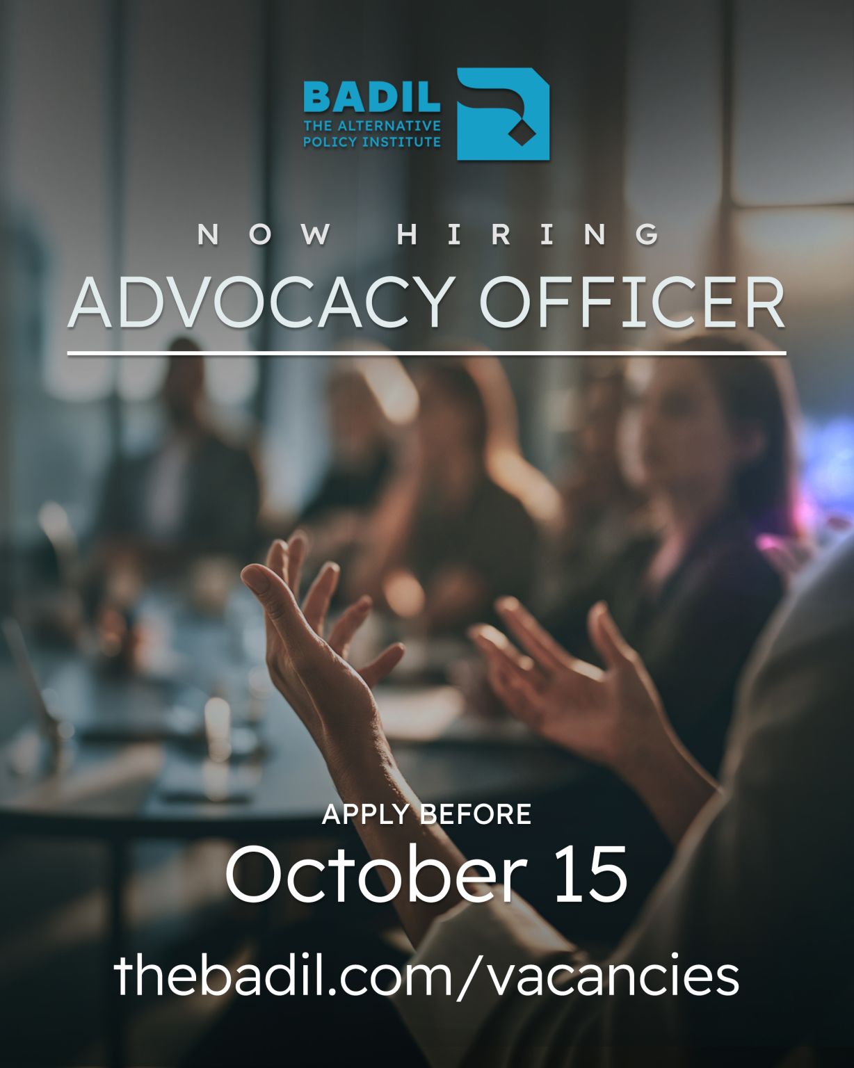 Badil | The Alternative Policy Institute ad