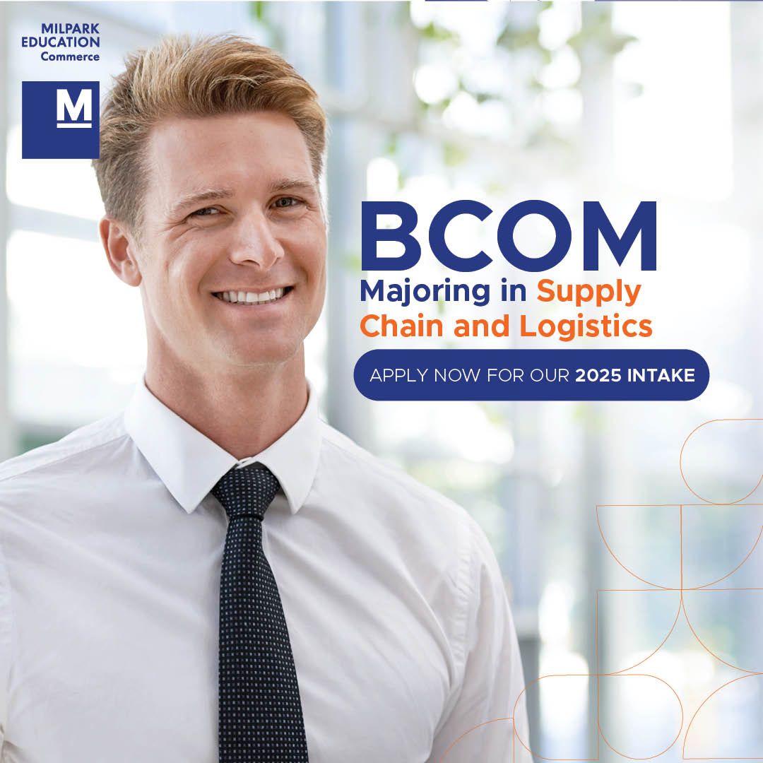 Milpark School of Commerce ad