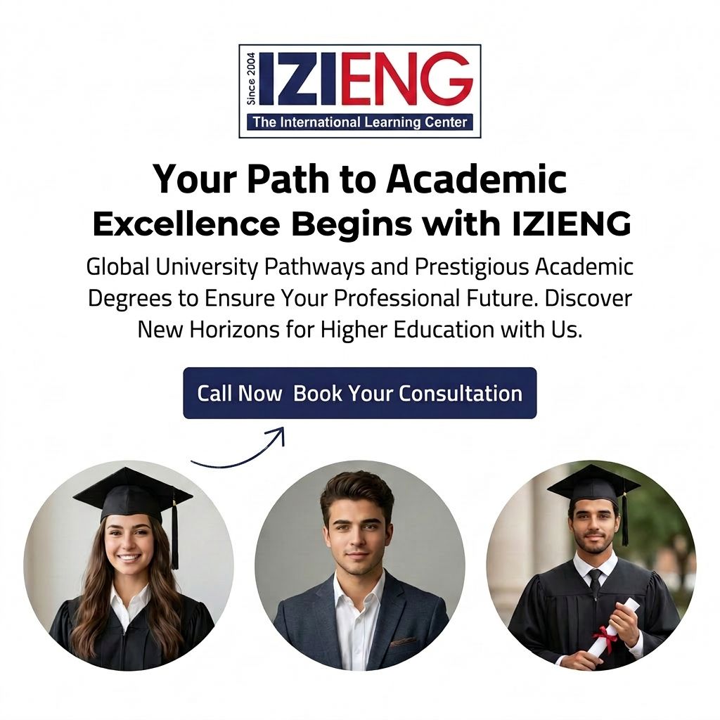 IziEng - The International Studying Center ad