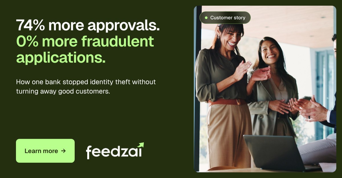 Feedzai ad
