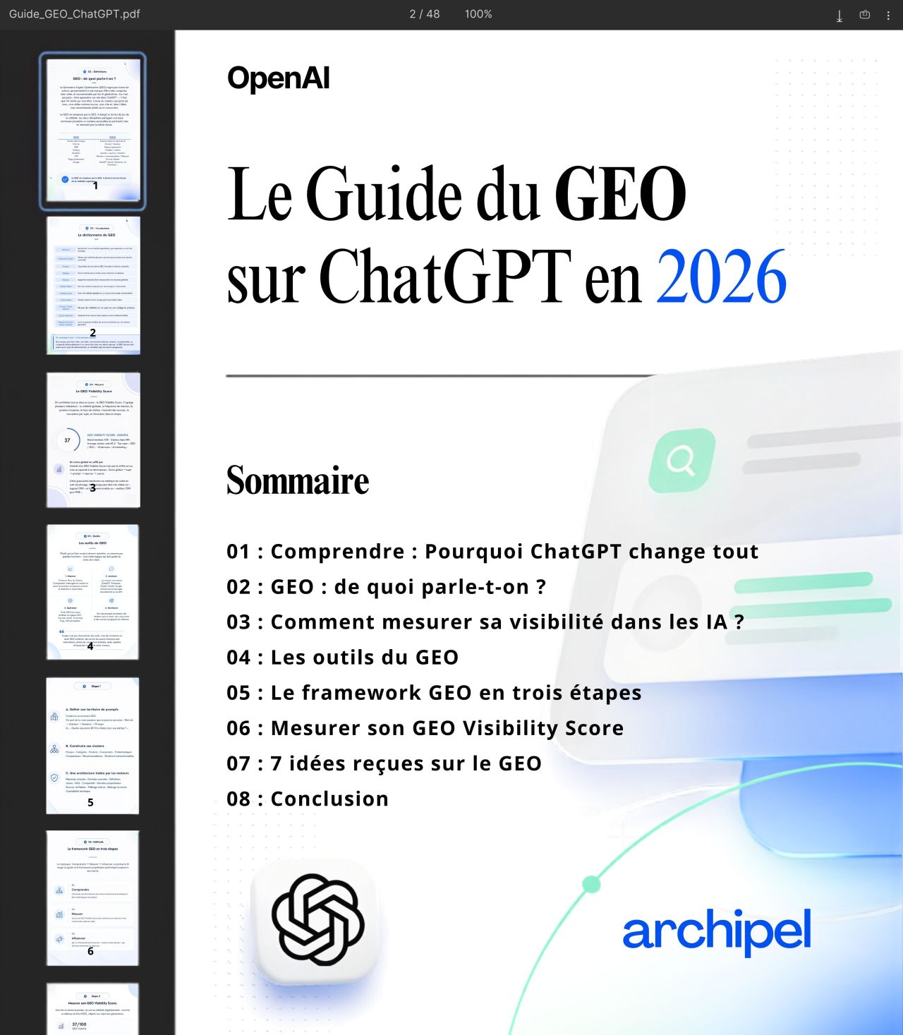Archipel Marketing ad