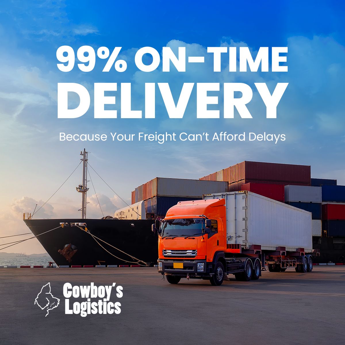 Cowboy's Logistics ad