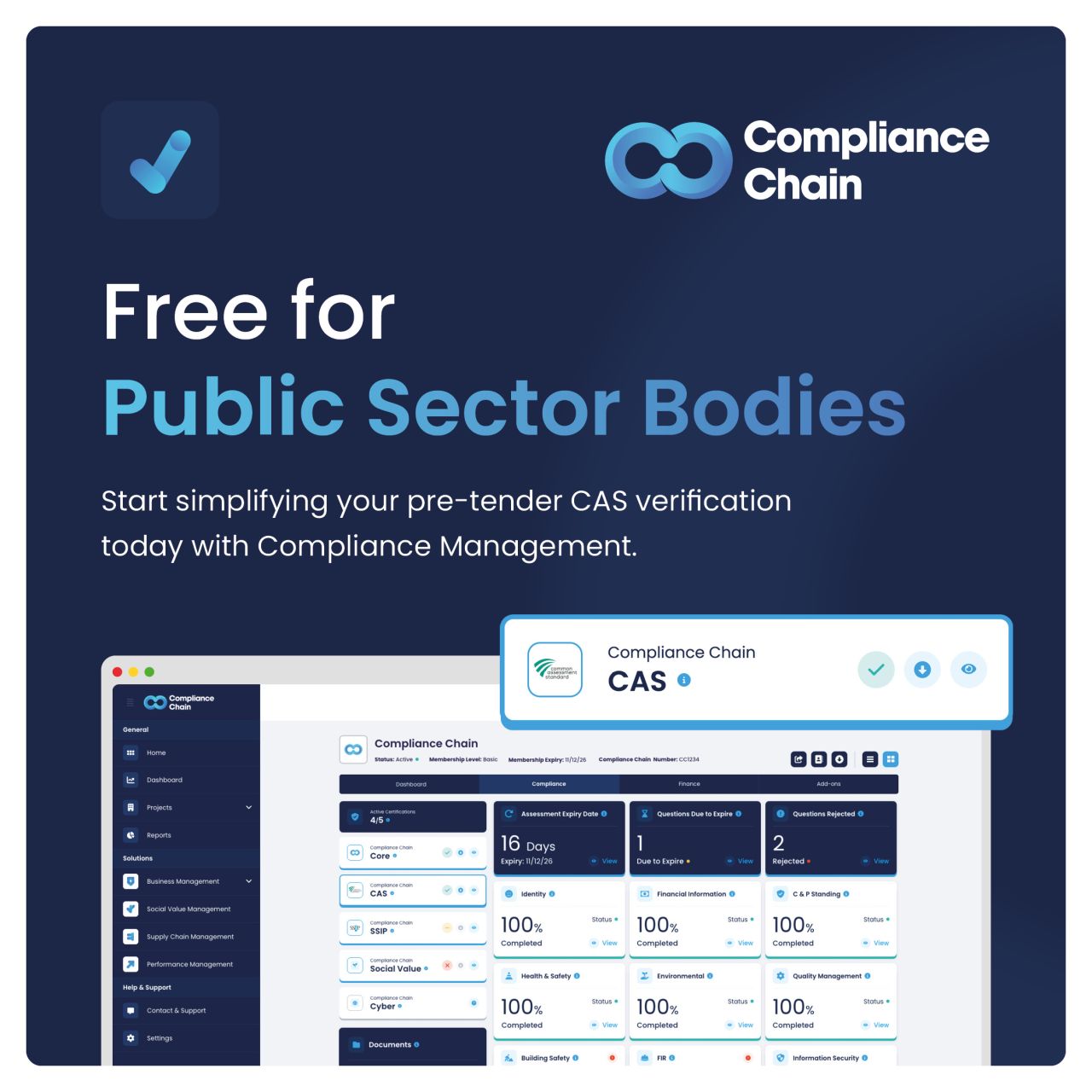 Compliance Chain ad