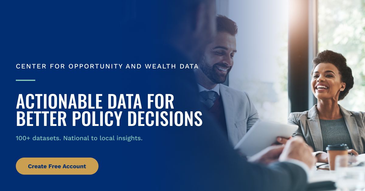 Center for Opportunity and Wealth Data ad