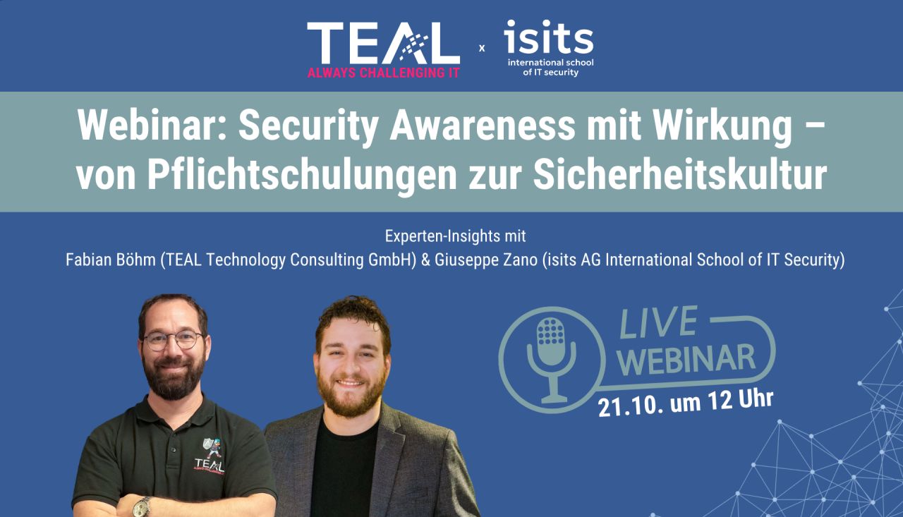 isits AG International School of IT Security ad