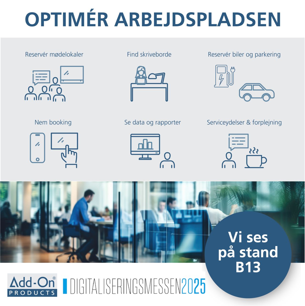 ADD-ON PRODUCTS - Simplify Your Workspace Management ad