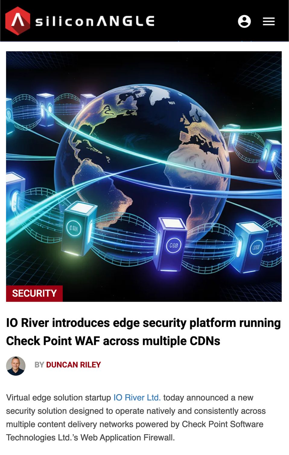 IO River ad