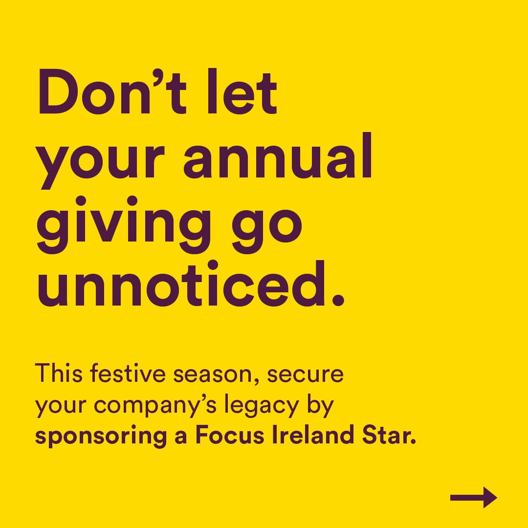 Focus Ireland ad