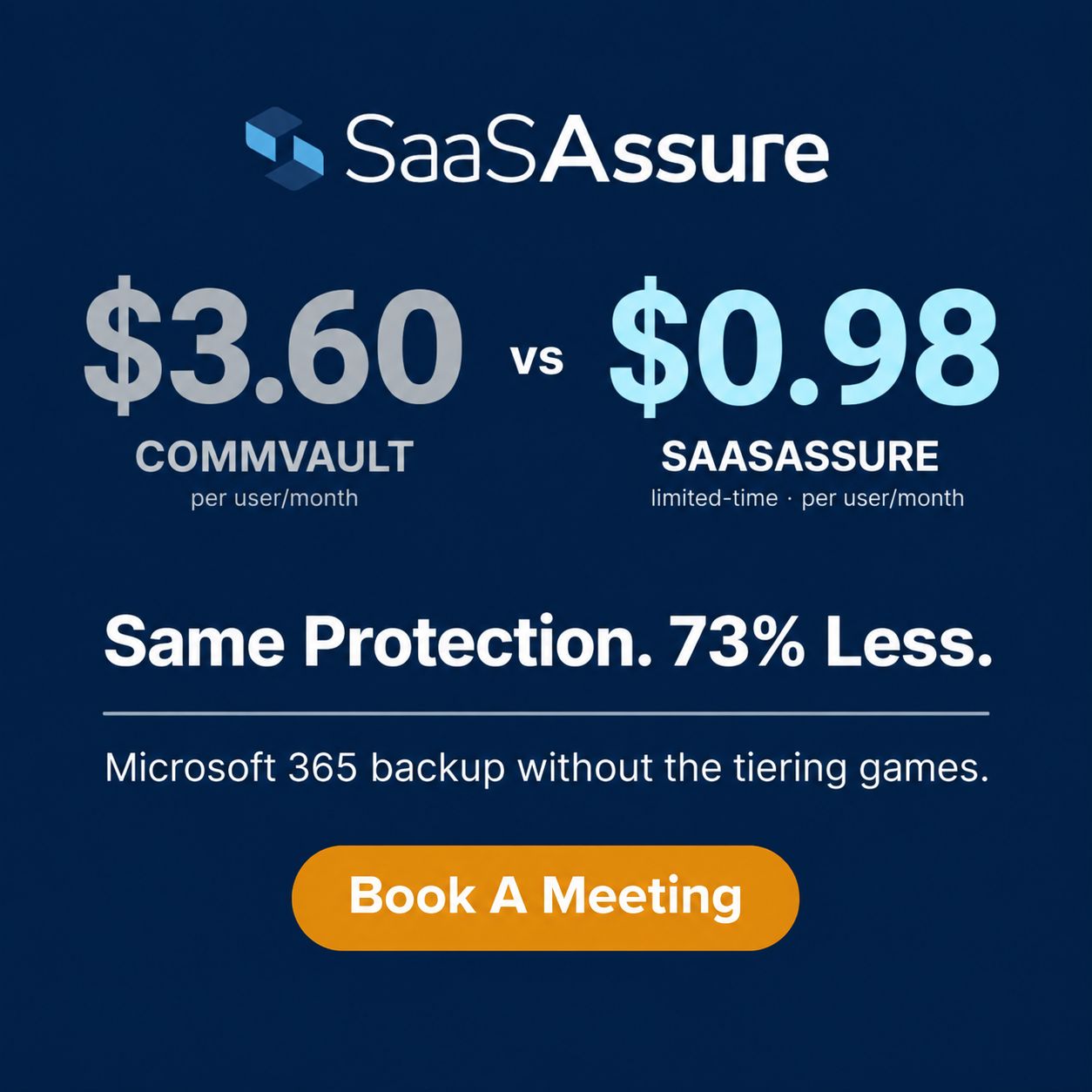 Asigra SaaSAssure ad