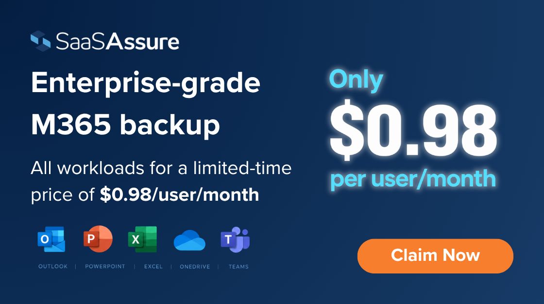 Asigra SaaSAssure ad
