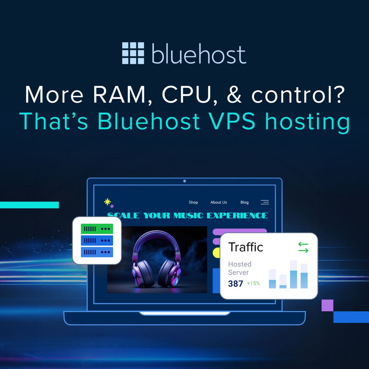 Bluehost ad