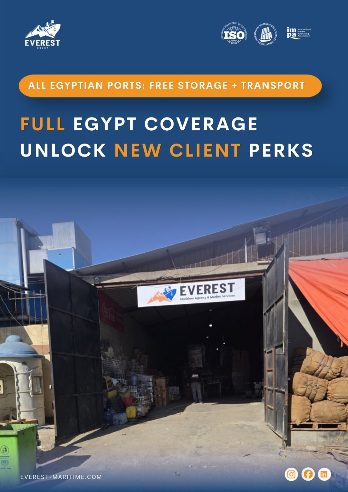 EVEREST GROUP - MARITIME SERVICES & SHIP SUPPLIES ad