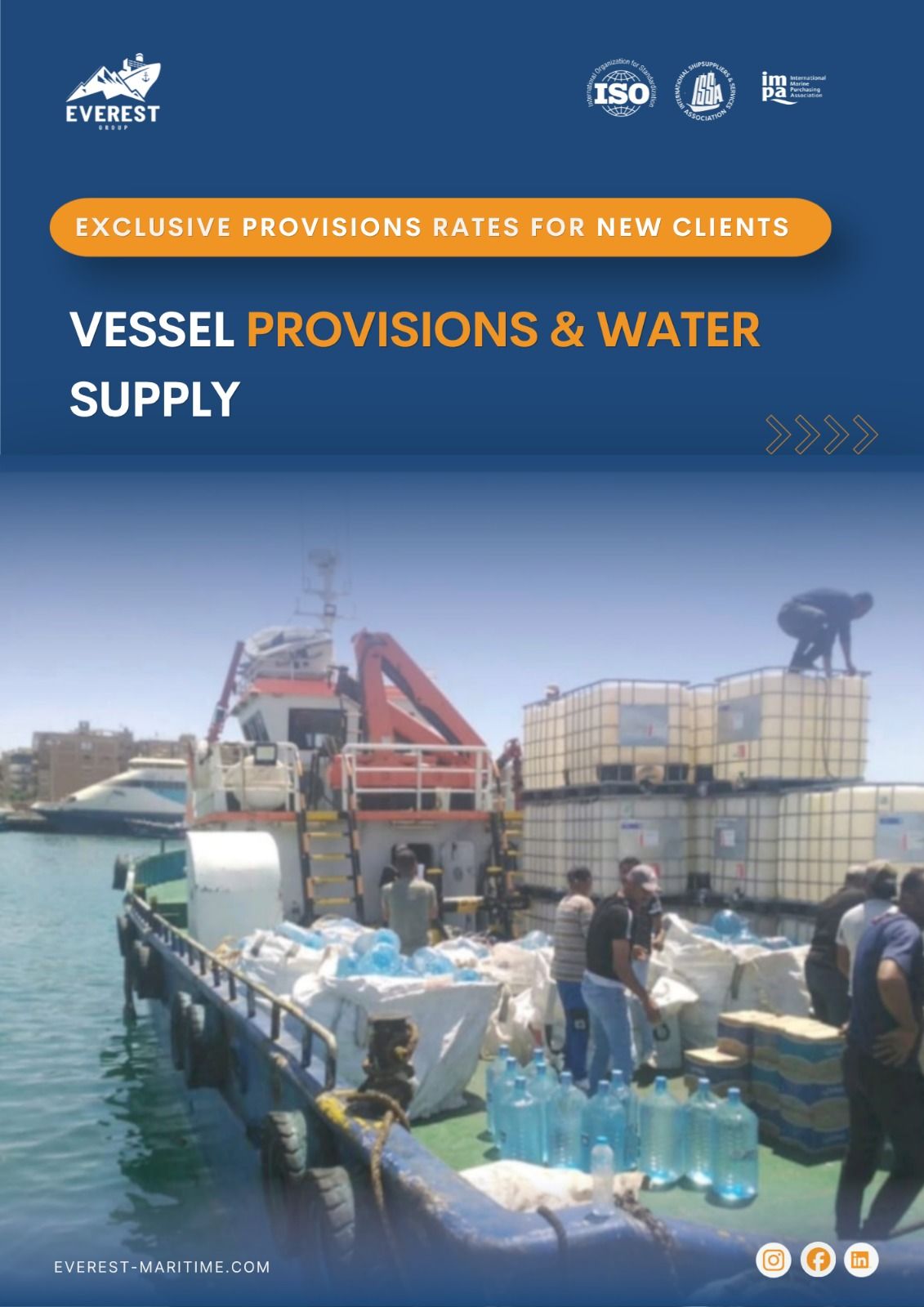 EVEREST GROUP - MARITIME SERVICES & SHIP SUPPLIES ad