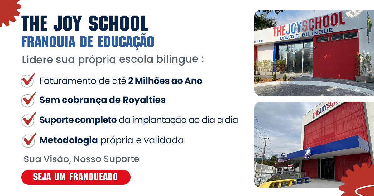 The Joy School Brasil ad